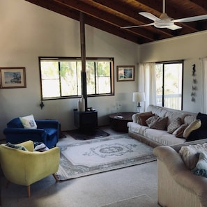 Large space for lounging around