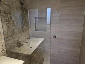 Shower and Vanity