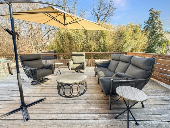 Beautiful Patio with serene atmosphere