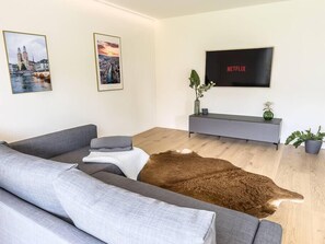 Wohnzimmer mit SmartTV