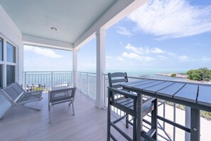 One of two spacious oceanfront patios for you to truly enjoy the island life!