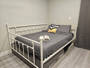 Trundle bed (both of them are full size)
