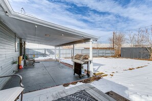 Fenced Backyard | Covered Patio