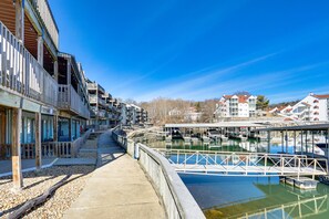 Condo Exterior | Community Perks | Waterfront Location