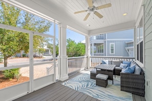 The perfect spot to commune for some al fresco dining, your morning coffee or a fun board game