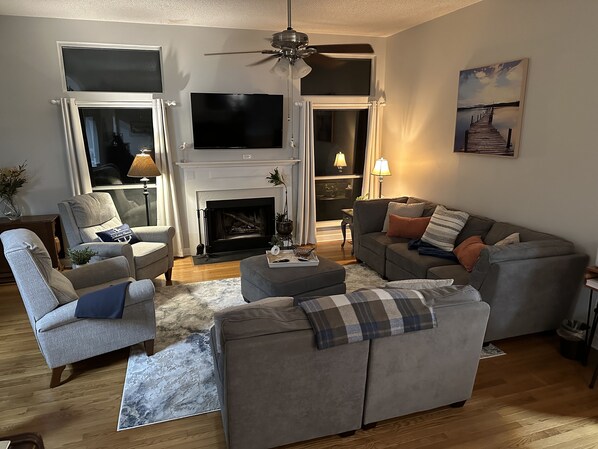 Den includes Couch, Love seat & two recliners