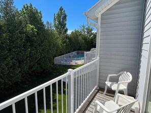Upstairs Master Bedroom Balcony