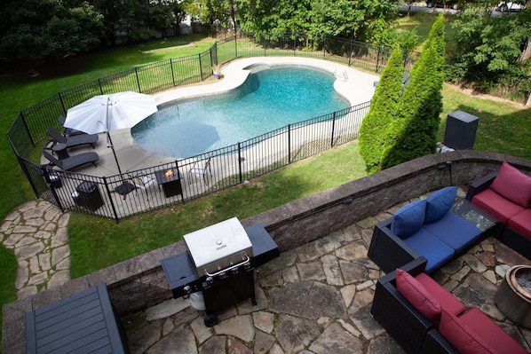 Upstairs Overlooking the Pool