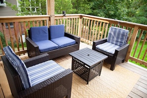 Upstairs Deck Seating