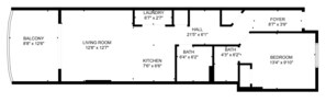 Royal Palms 907 Floor Plan