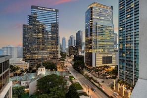 Vue depuis l’hébergement
