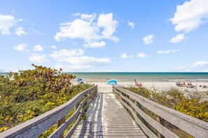 Beach Access About 2 Blocks Away