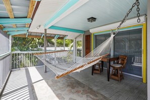 Hammock on the deck