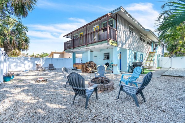 Spacious, Fenced Backyard