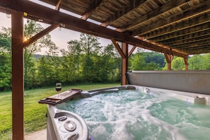 Bain à remous extérieur