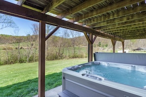 Bain à remous extérieur