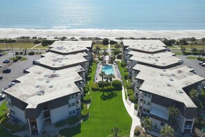 Just a few steps and your toes will be in the sand.