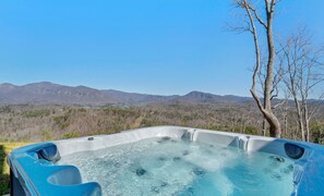 Take in the views while you soak