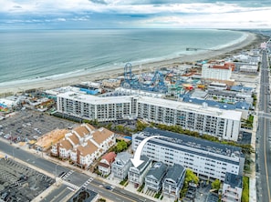 Steps from the beach and boardwalk—location doesn’t get better than this!