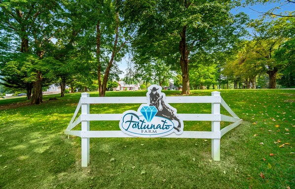 Farm entrance