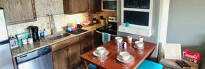 fully stocked kitchen