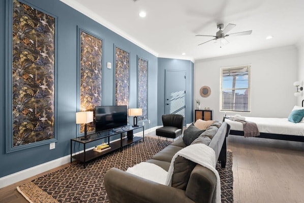Open Concept Studio Loft with Access to Shared Balcony