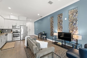 Loft Living Area with Smart TV