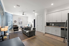 Open Concept Studio Loft with 10 Foot Ceilings
