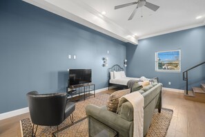Loft Living Area with Smart TV