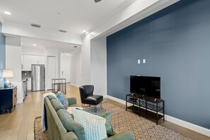 Open Concept Studio with Smart TV