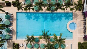 Where Every Moment is Refreshing: Enjoy the Exquisite Pool at Four Seasons Hotel Miami.