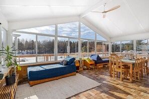 Sun Room and Dining Area