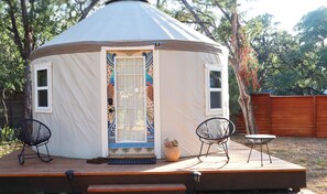 The Peacock Yurt