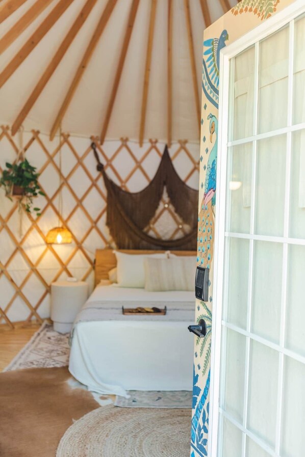 The Peacock Yurt