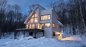 Private setting on more than 4 acres.