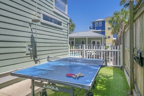 A rivaling game of ping pong is sure to be a hit