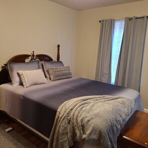 Bedroom #2 with smart tv