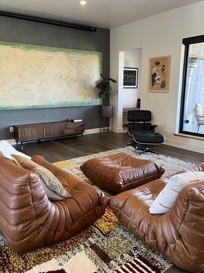 Featuring new couch