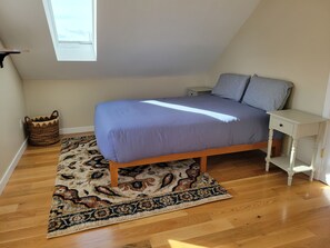 Upstairs bedroom, south side of the house.