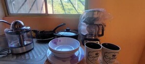 Kaffe och/eller kaffebryggare