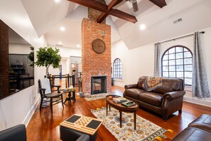 Open area to enjoy time with friends and family.