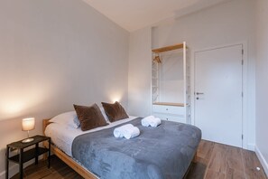 First bedroom with double bed