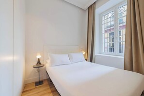 Illuminated bedroom
