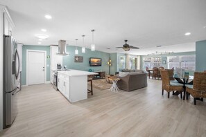 Open and easy island living
