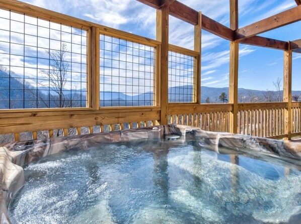 Bubbelpool utomhus