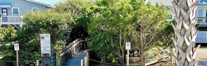 Walkway from house leading to beach access 2