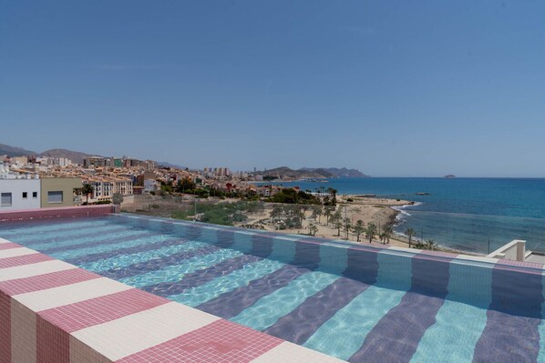 Rooftop pool