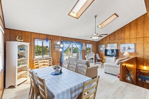 Top Level Living and Dining Area