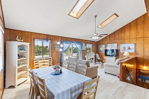 Top Level Living and Dining Area