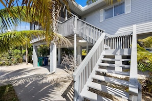 Stairs required to enter home